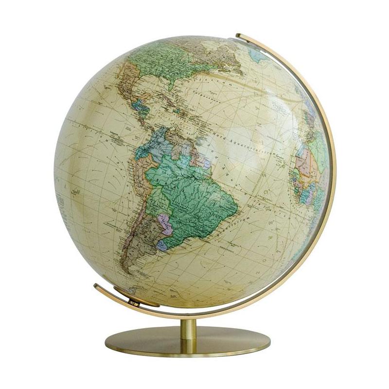 Columbus Globe Royal Brass 34cm