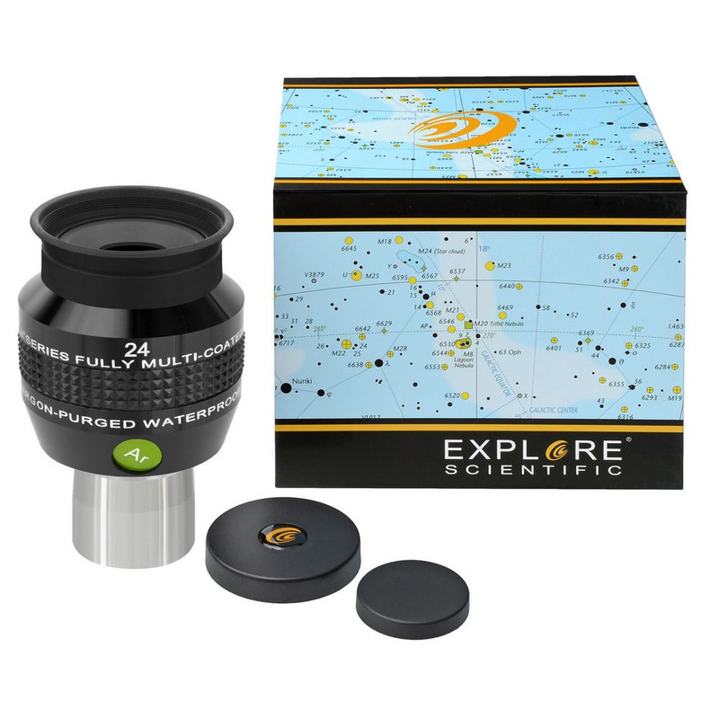 Explore Scientific 1.25", 24mm 68° N2-filled eyepiece