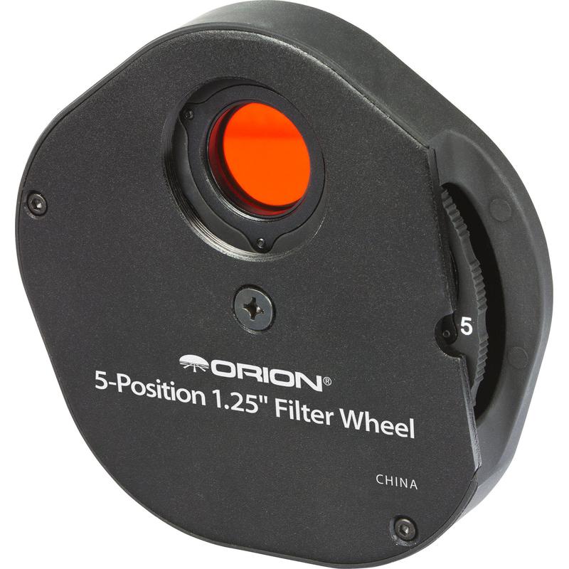 Orion filter wheel, for 5x1.25" filters