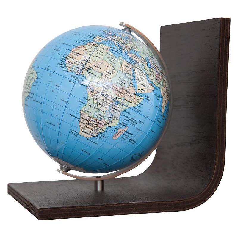 Columbus Duo globe bookend