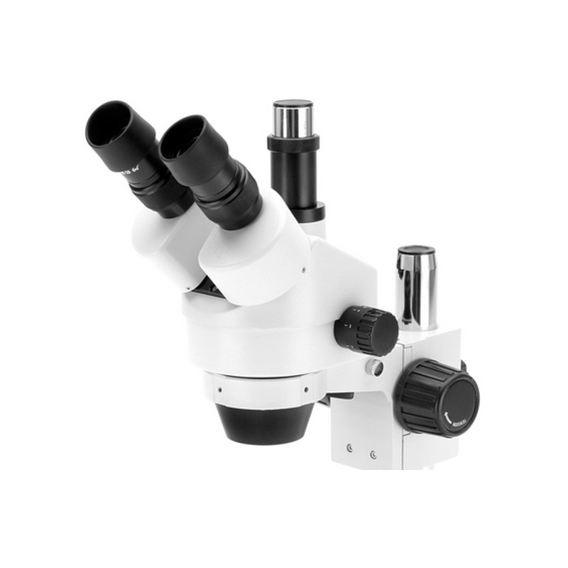 Optika Zoom trinocular head, with SZM-T eyepieces