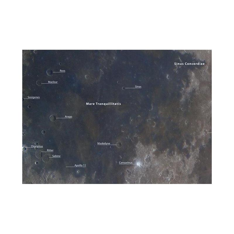 Oculum Verlag Poster Der Mond (poster in German)
