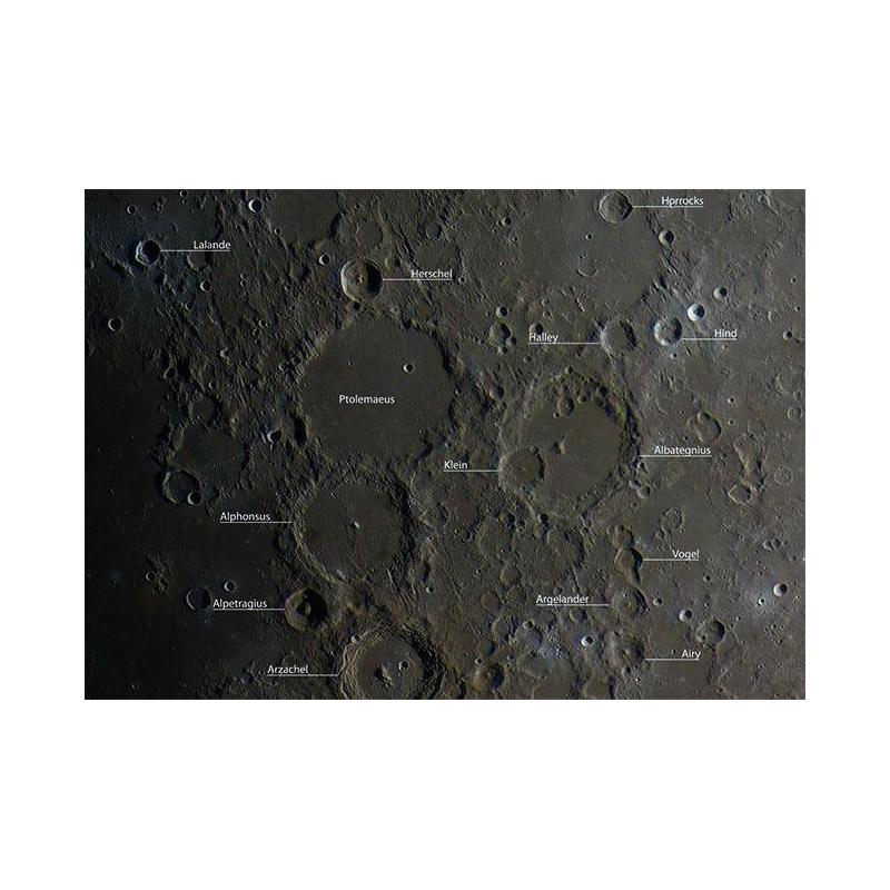 Oculum Verlag Poster Der Mond (poster in German)