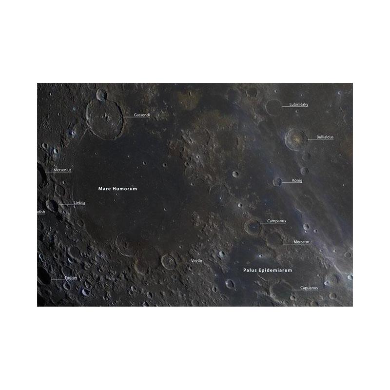 Oculum Verlag Poster Der Mond (poster in German)