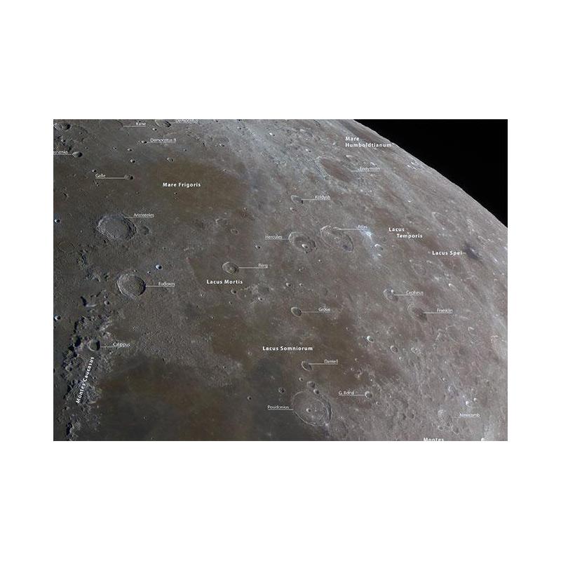 Oculum Verlag Poster Der Mond (poster in German)