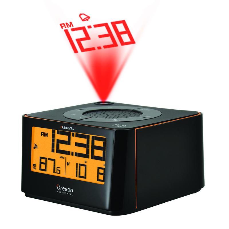 Oregon Scientific Weather station EW 103 projection radio alarm clock