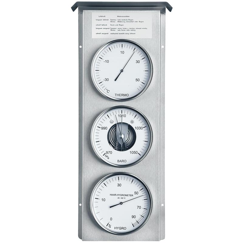 Eschenbach 539751 outdoor weather station, stainless steel