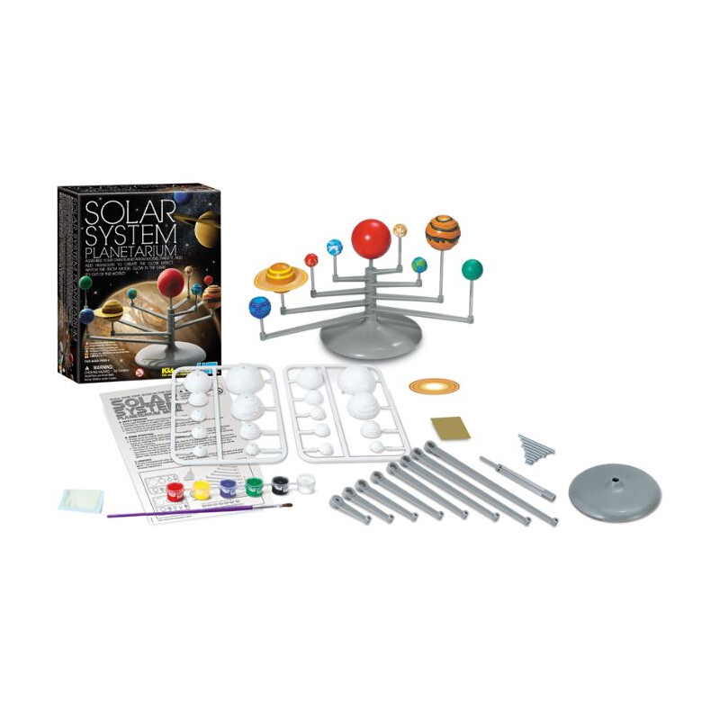 HCM Kinzel solar system planetarium construction kit - illuminated