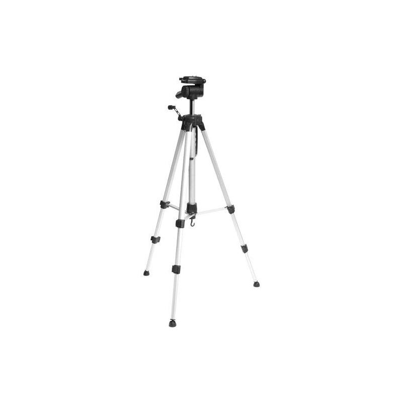 Omegon aluminium tripod with tilt head, silver