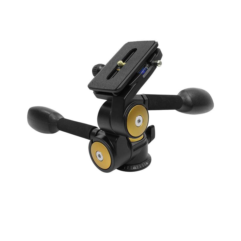 Omegon 3-way-panheads 3-Wege-Neiger Pro Stativ-Panoramakopf PD80