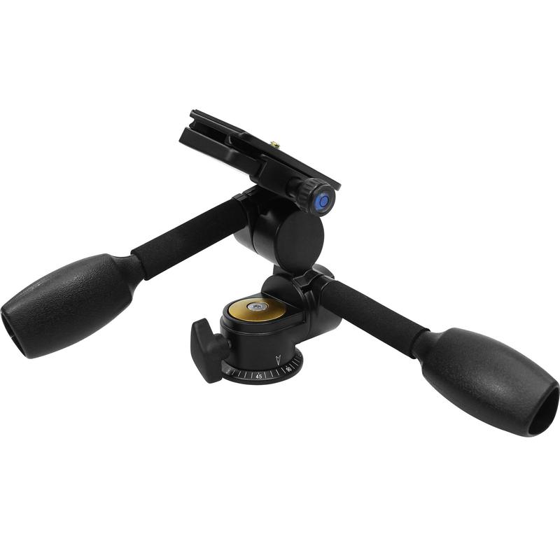 Omegon 3-way-panheads 3-way-panhead Pro tripod head PD80