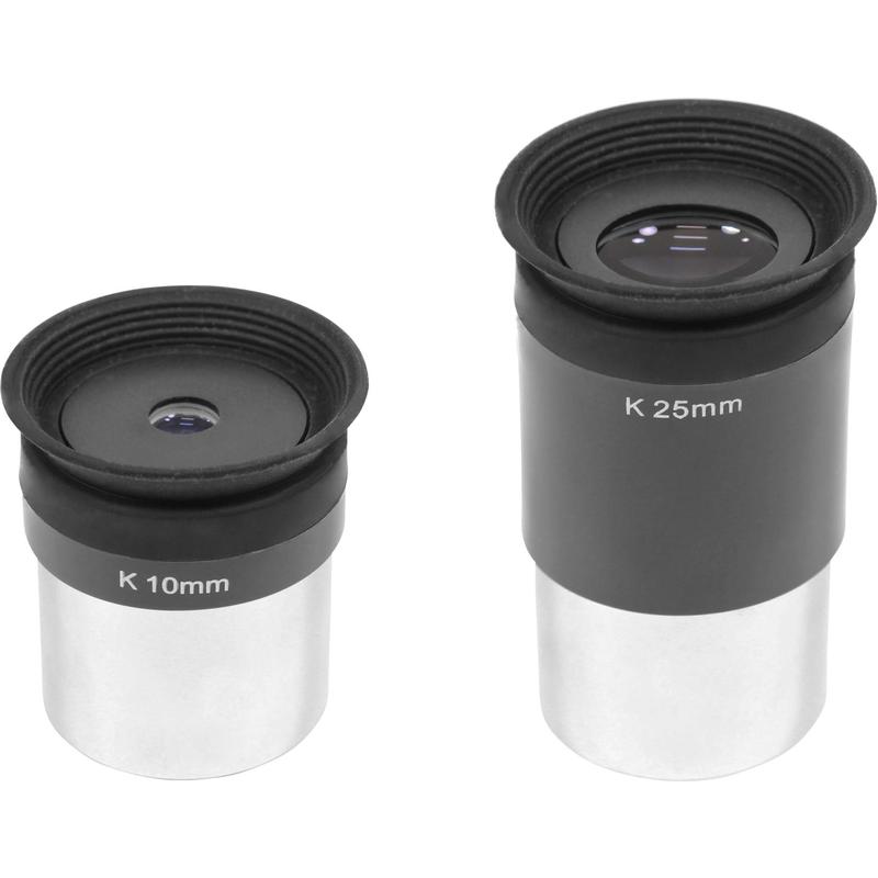 Omegon K 10mm and K 25mm eyepiece set