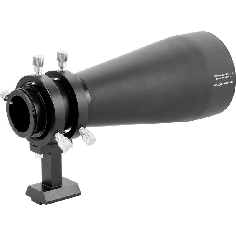 Orion 70mm finder scope with bracket, interchangeable eyepieces