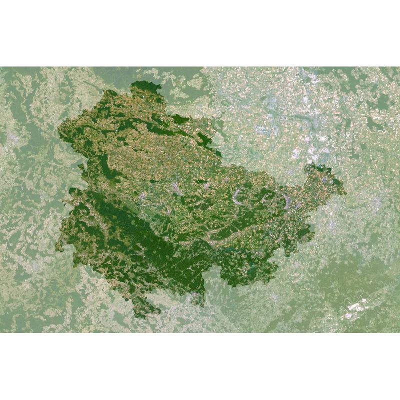 Planet Observer Regional map Thuringia
