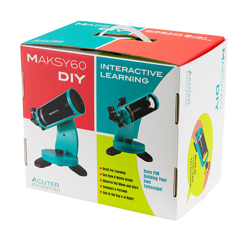 Acuter Maksutov telescope MC 60/750 MAKSYGO-60 Mini Dobson DIY