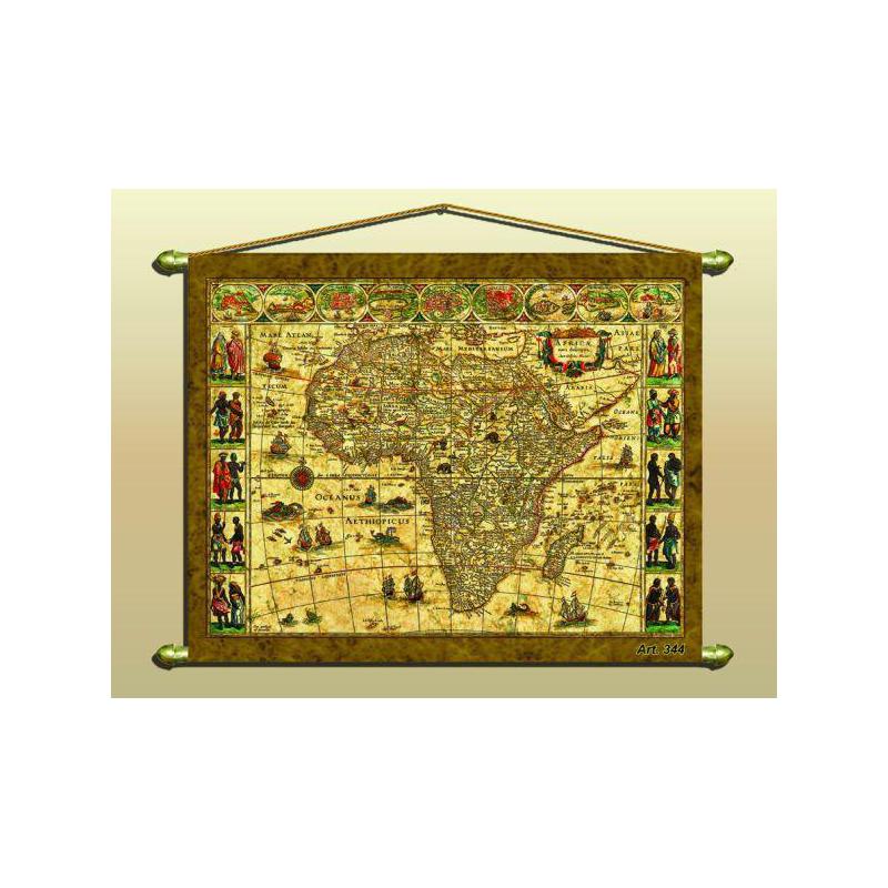 Zoffoli living Antique map (reproduction) No. 344/2