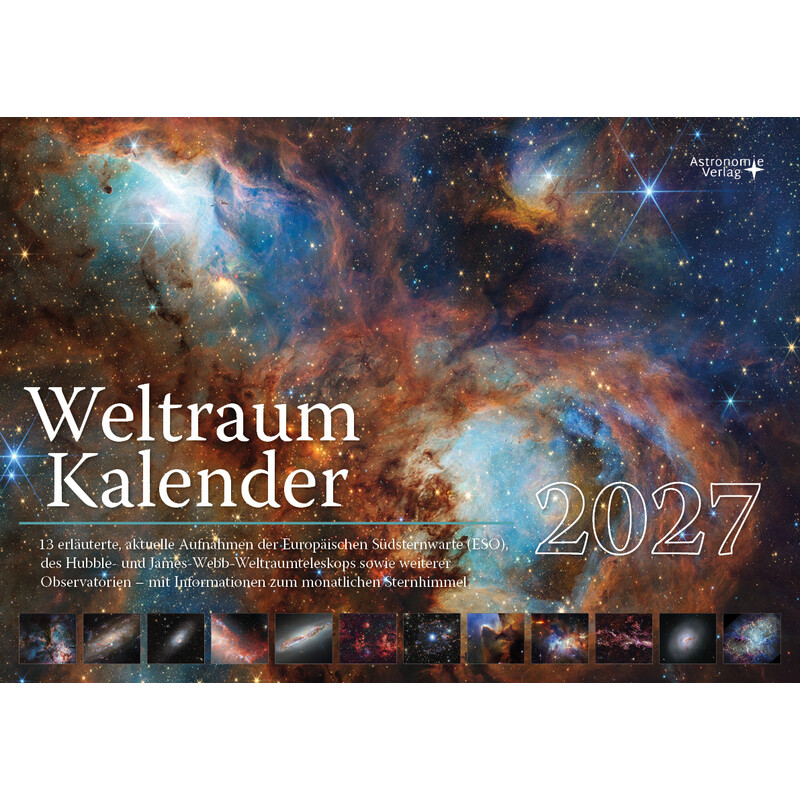 Astronomie-Verlag Calendar Weltraum-Kalender 2027