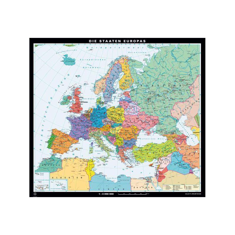 Klett-Perthes Verlag Continental map The States Of Europe