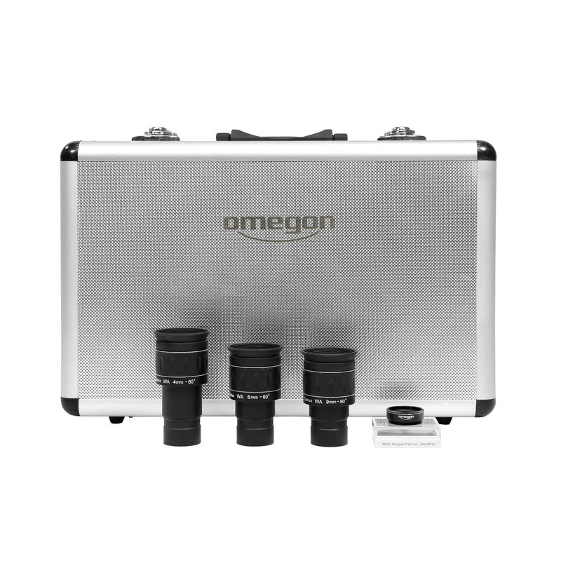Omegon Cronus eyepiece with Moon filter