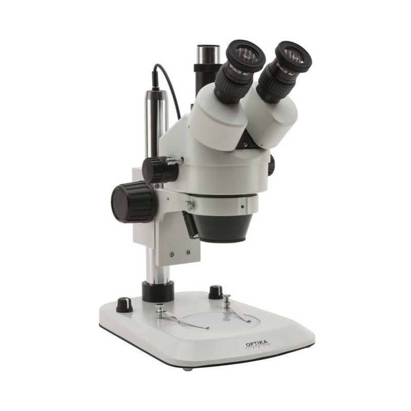 Optika SZM-LED2 stereo zoom microscope, trinocular