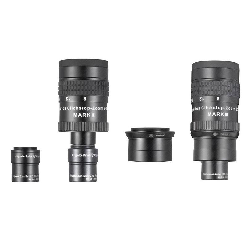 Baader Hyperion Mark III 2", 8-24mm ClickStop zoom eyepiece & 2.25X Barlow