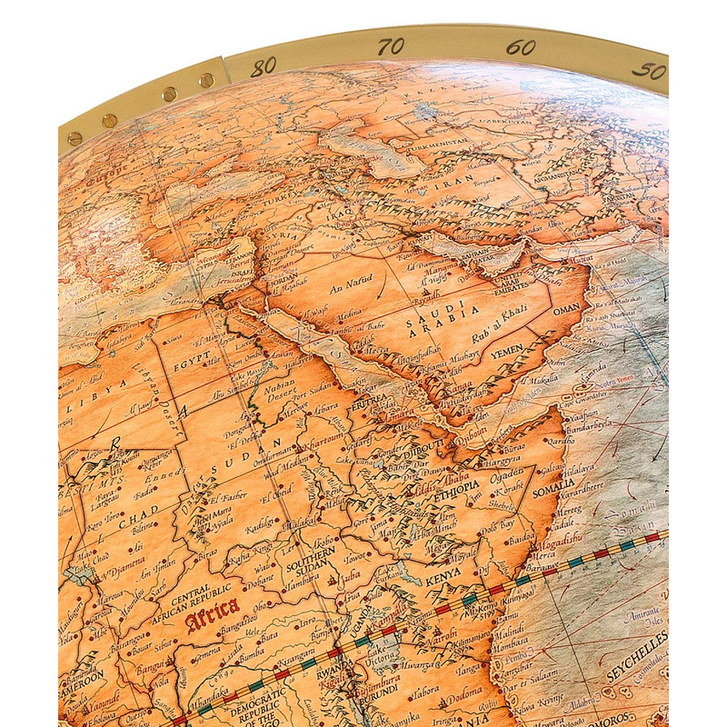 Columbus Floor globe Imperial Vintage 100cm (English)