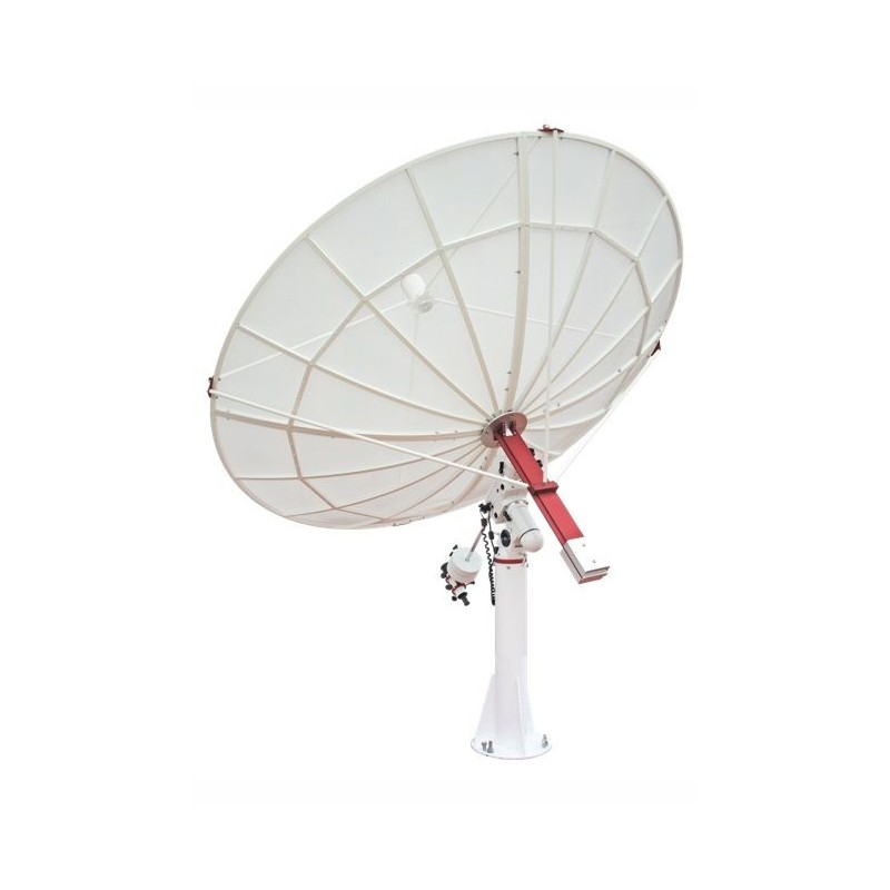 PrimaLuceLab Spider 230 radio telescope, with EQ-6 mount and pier