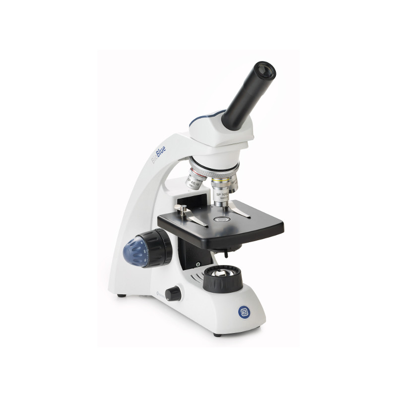 Euromex Microscope BioBlue, BB.4200, mono, DIN, 40x-400x, 10x/18, LED, 1W