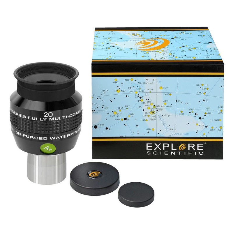 Explore Scientific 1.25", 68° 20mm N2-filled eyepiece