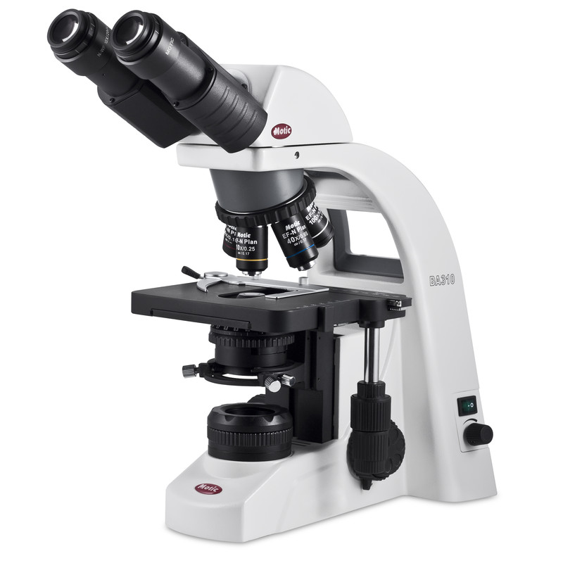 Motic BA310 halogen binocular microscope