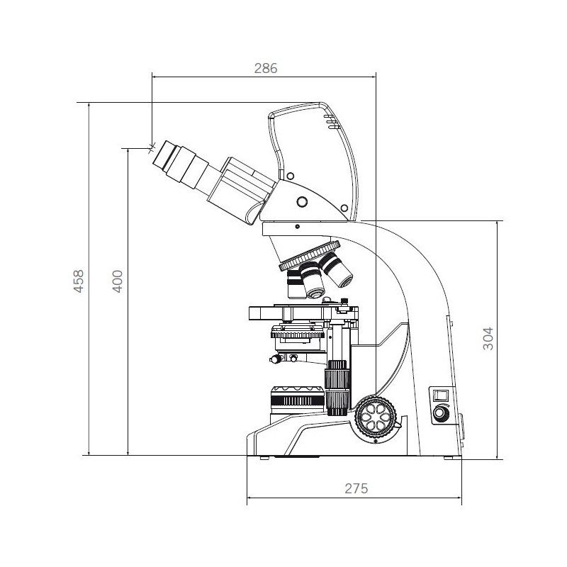 Motic BA310 microscope, digital