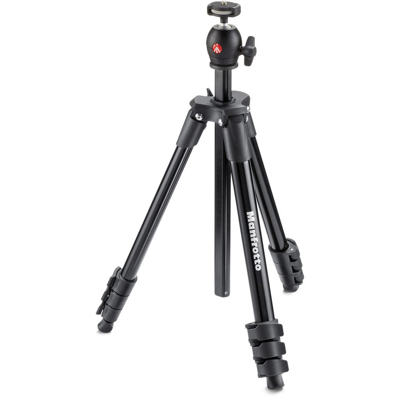 Manfrotto Compact Light photo tripod kit, black