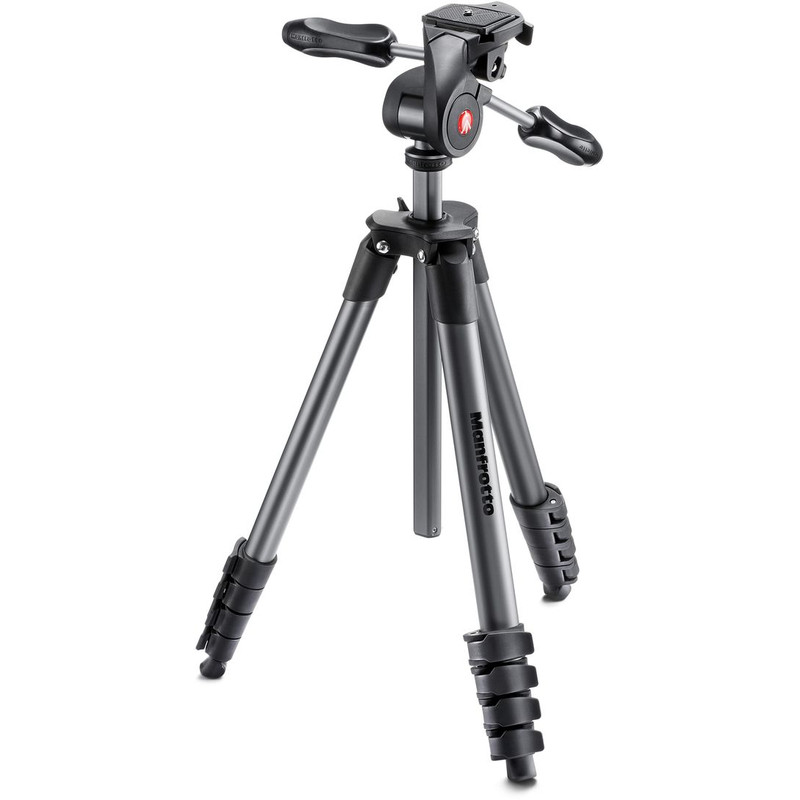 Manfrotto Compact Advanced photo tripod set, black