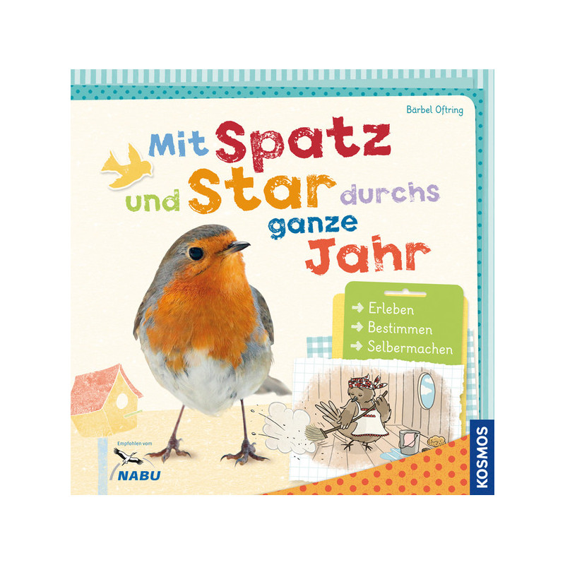 Kosmos Verlag With Sparrow and Starling Through the Year (in German)