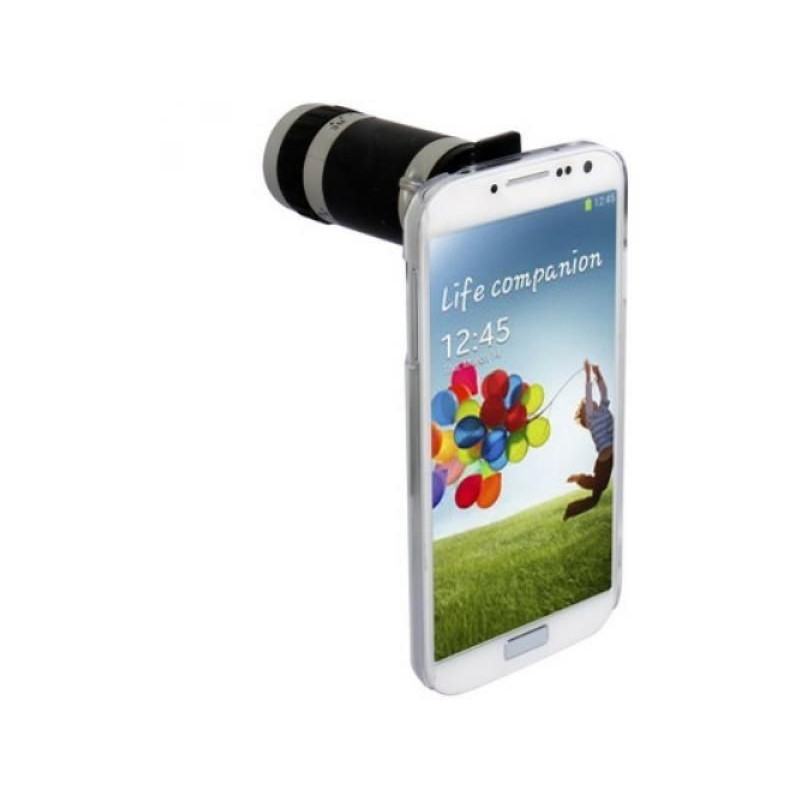 Telephoto lens attachment for Samsung Galaxy S4