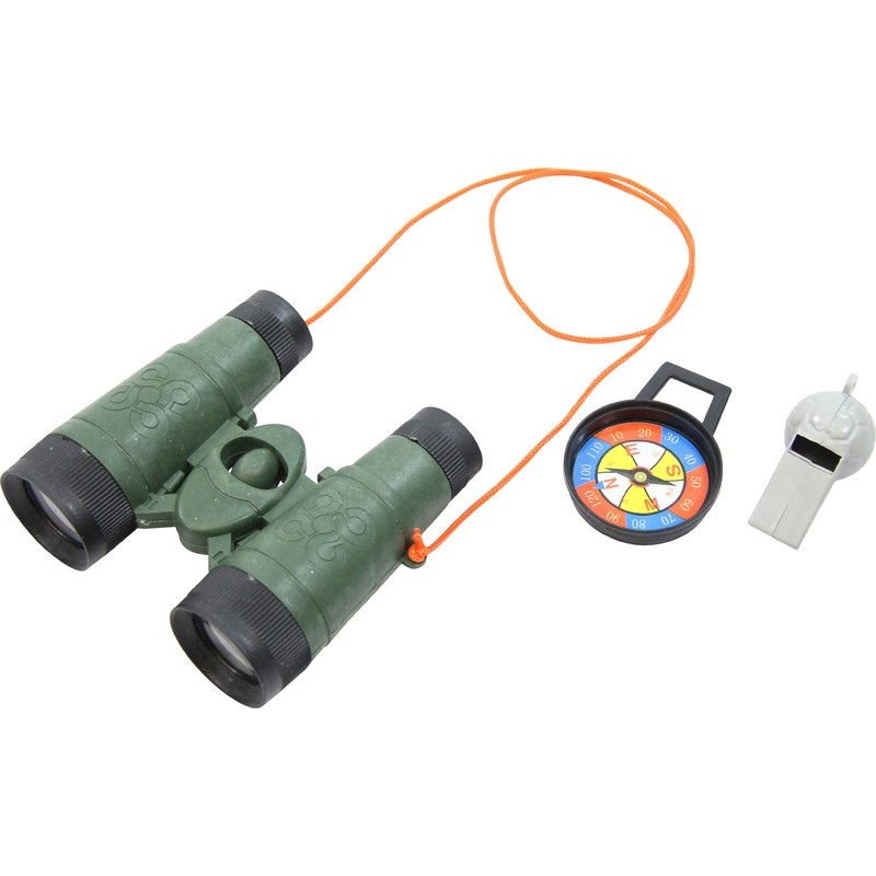 Explorer Set with Binoculars, Compass and Whistle