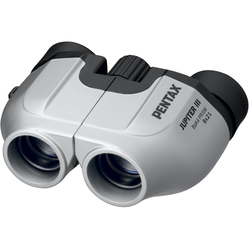 Pentax Binoculars 8x21 Jupiter III Silver Metallic