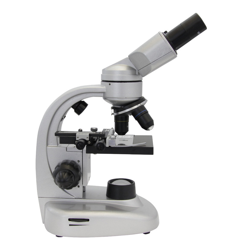 Omegon binocular microscope, 40x-800x, LED