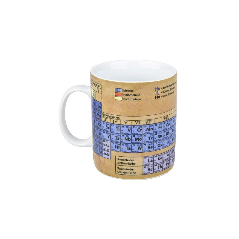 Könitz Cup Chemistry knowledge mug (in German)