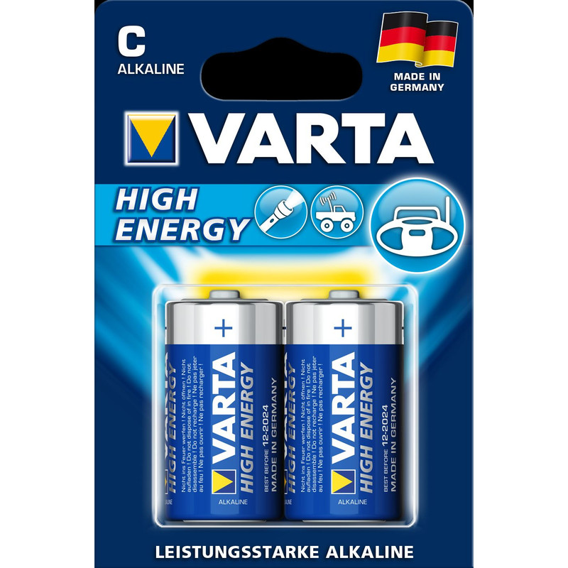 VARTA 2x C / LR14 High Energy au meilleur prix sur