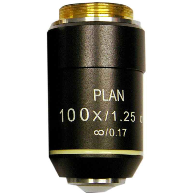 Hund ICS PL 100/1.25" objective for upright microscopes