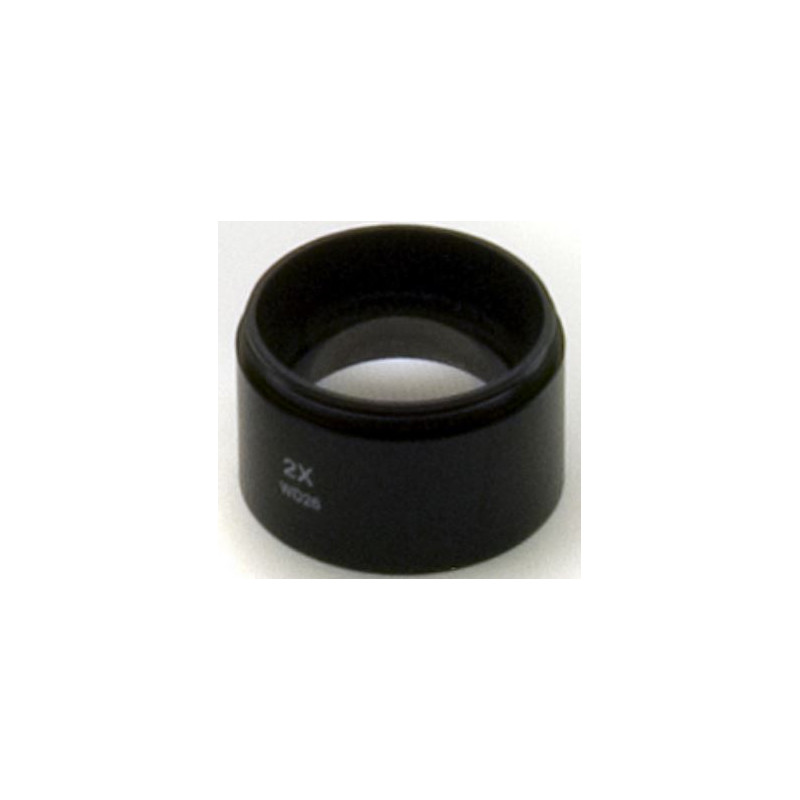 Optika Objective SAO2 2X magnification auxiliary lens for Modular Series SZN heads