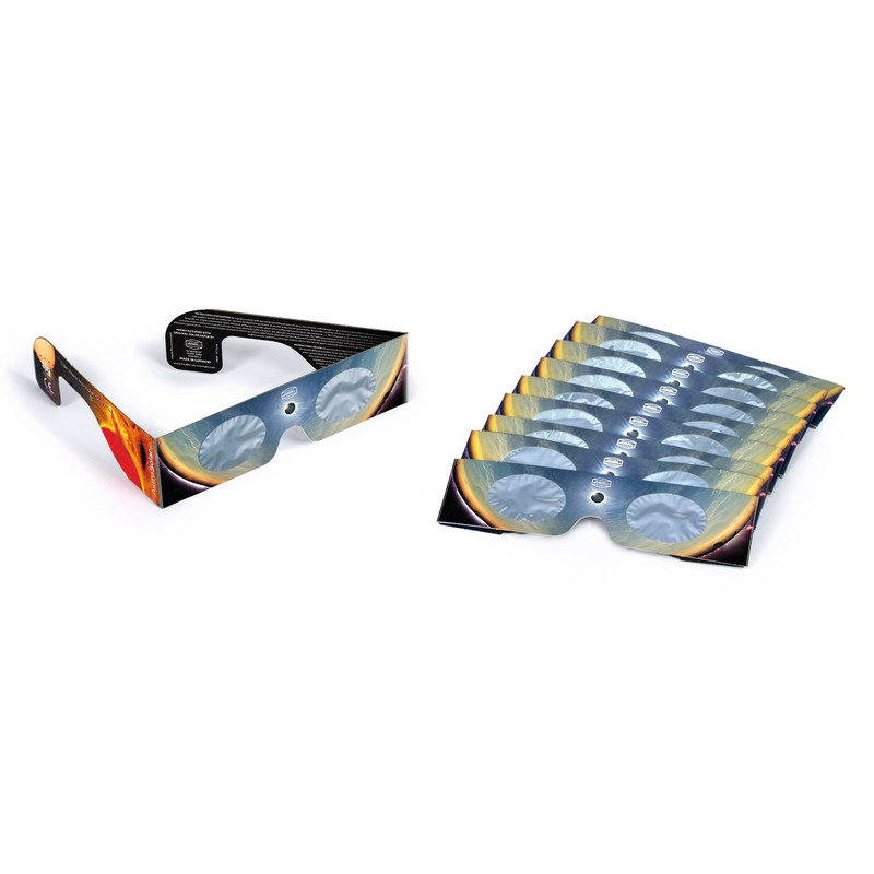 Baader Sonnenfinsternis-Brille Sofi Solar Viewer AstroSolar® Silver/Gold 10 Stück