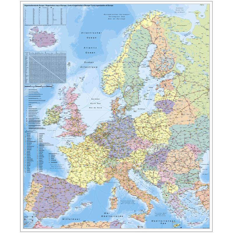 Stiefel Organisational map of Europe