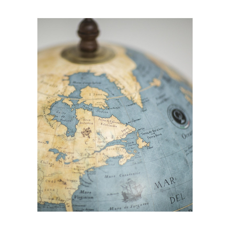 Zoffoli living Globe Bar Galileo Blue Dust 40cm