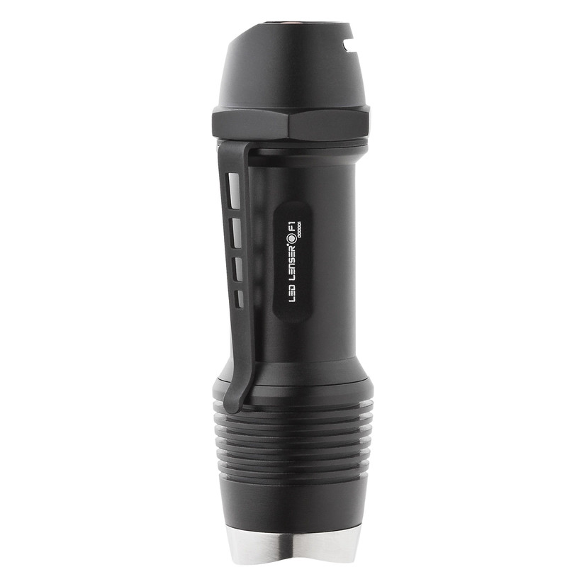 LED LENSER F1 torch, black