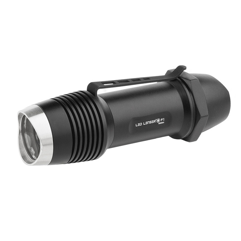 LED LENSER F1 torch, black