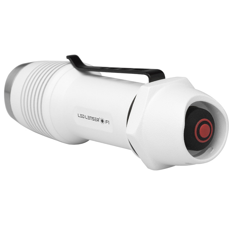 LED LENSER F1 torch, white