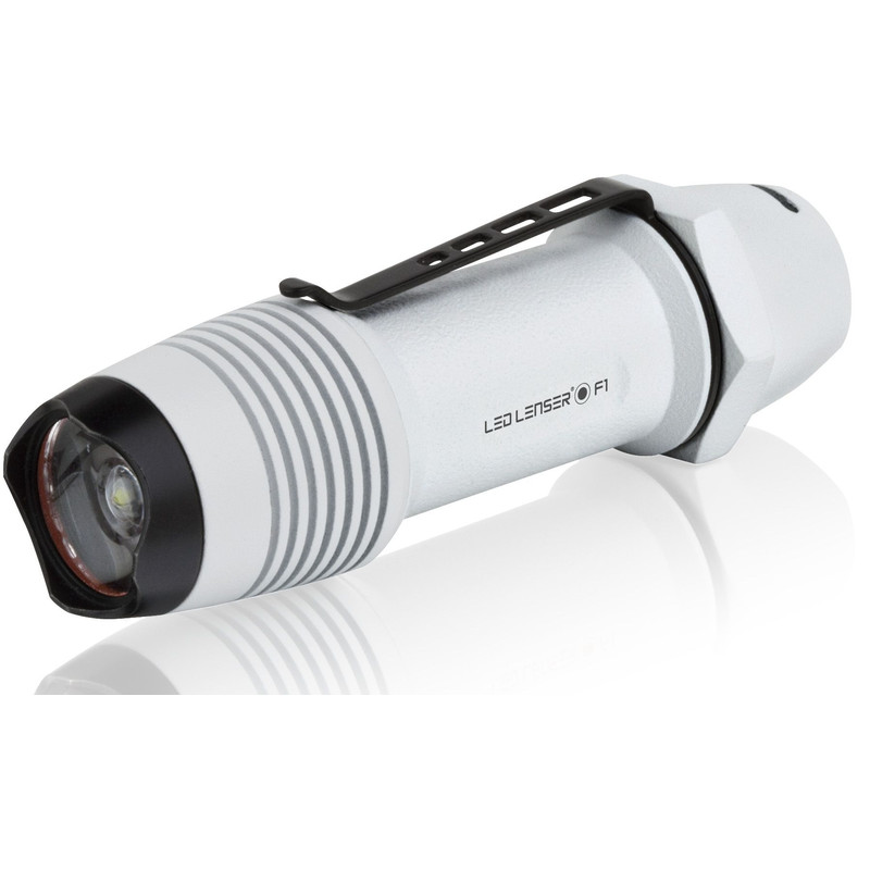 LED LENSER F1 torch, white