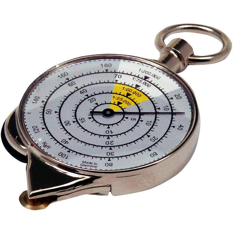 K+R ON TOUR map measurer, with ring
